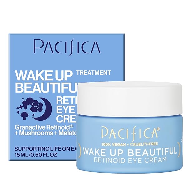 PACIFICA, EYE CREAM WAKE UP BEAUTIFUL RETINOID, 0.5...