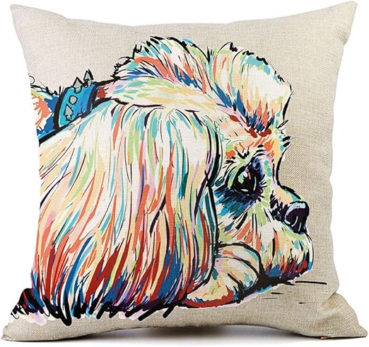 shih tzu cushion covers