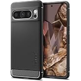 Spigen Rugged Armor Designed for Pixel 8 Pro Case (2023) [Military-Grade Protection] - Matte Black