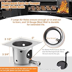 Fire Burn Pot and D2 Hot Rod Igniter Kit for