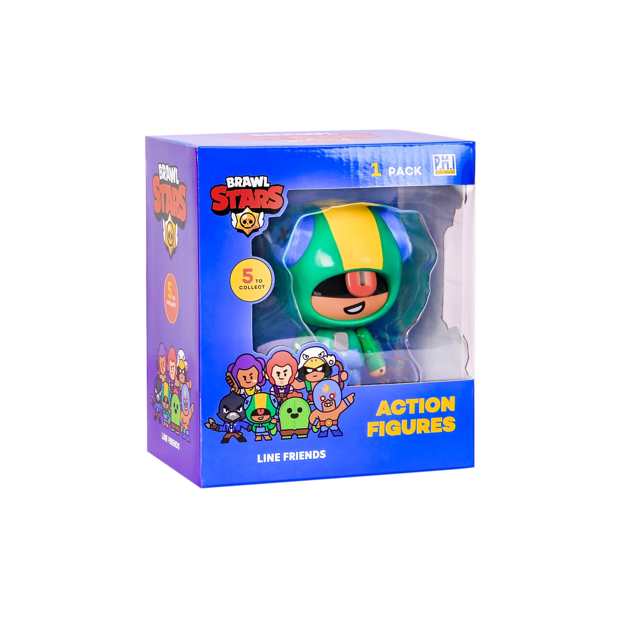 Mua Leon Action Figure 4.5 Inch Collectible Toy Figure P.M.I