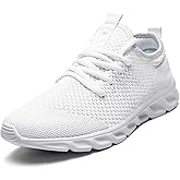 Mens Running Shoes Tennis Walking Gym Workout Slip On Athletic Fashion Sneakers Lightweight Breathable Sports Jogging Casual Shoe