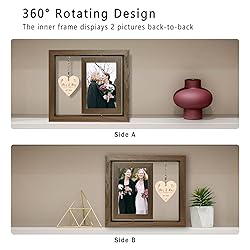 EYITUPC 4x6 Mrs and Mrs EST 2024 Picture Frame, Mrs