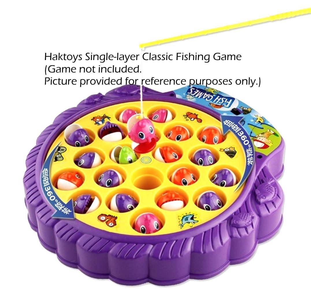 Haktoys Replacement Fishing Poles Kit Rods Set (Pack of 4