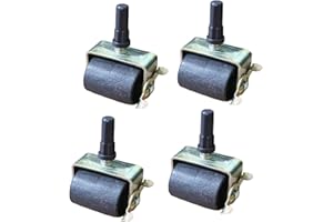 BETOCI Heavy Duty Bed Frame Wheels Casters Rollers for Bed Frame Socket Sleeve Install with Locking,Set of 4