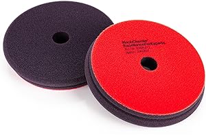 KOCHCHEMIE Koch-Chemie - Heavy Cut Pad V2 - Abrasive Sponge for Removing Strong Weathering & Deep Scratches; Low Torsion Forces & High Stability; Long-Lasting Compression Hardness; Contours Easily (150mm x 23mm)