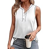 SHEWIN Womens Tank Tops Sleeveless Shirts Pullover Beach Vacation Clothes Business Causal Outfits Summer Tops for Women 2026