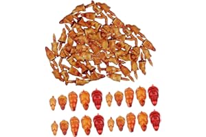 DYNWAVE Assorted Snowman Nose, Toy Nose, Santa Claus Dolls Safety Noses, DIY Ornament Christmas Decoration Craft, 150PCS