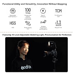 GODOX V1 Pro V1Pro S Round Head Camera Flash for