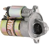 Powermaster Starter, PowerMAX, 4.25:1 Gear Reduction, Natural, 157 / 164 Tooth Flywheel, 3/4 in Depth, Small Block Ford, Each