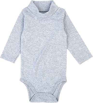 Opawo Body A Col Roule Pour Bebe Noir Col Montant Manches Longues 0 24 Mois Gris 6 Mois Amazon Fr Vetements Et Accessoires
