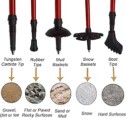 Aihoye Hiking Trekking Poles, 2 Pack