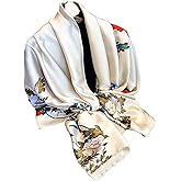 Hioyiwse Shawl Scarf For Women Lightweight Scarves Floral Pattern Formal Evening Dressesformal Shawl Summer Wraps