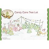 Candy Cane Tree Lot Christmas Embroidery Pattern by Meg Hawkey From Crabapple Hill Studio #446 24" x 18"