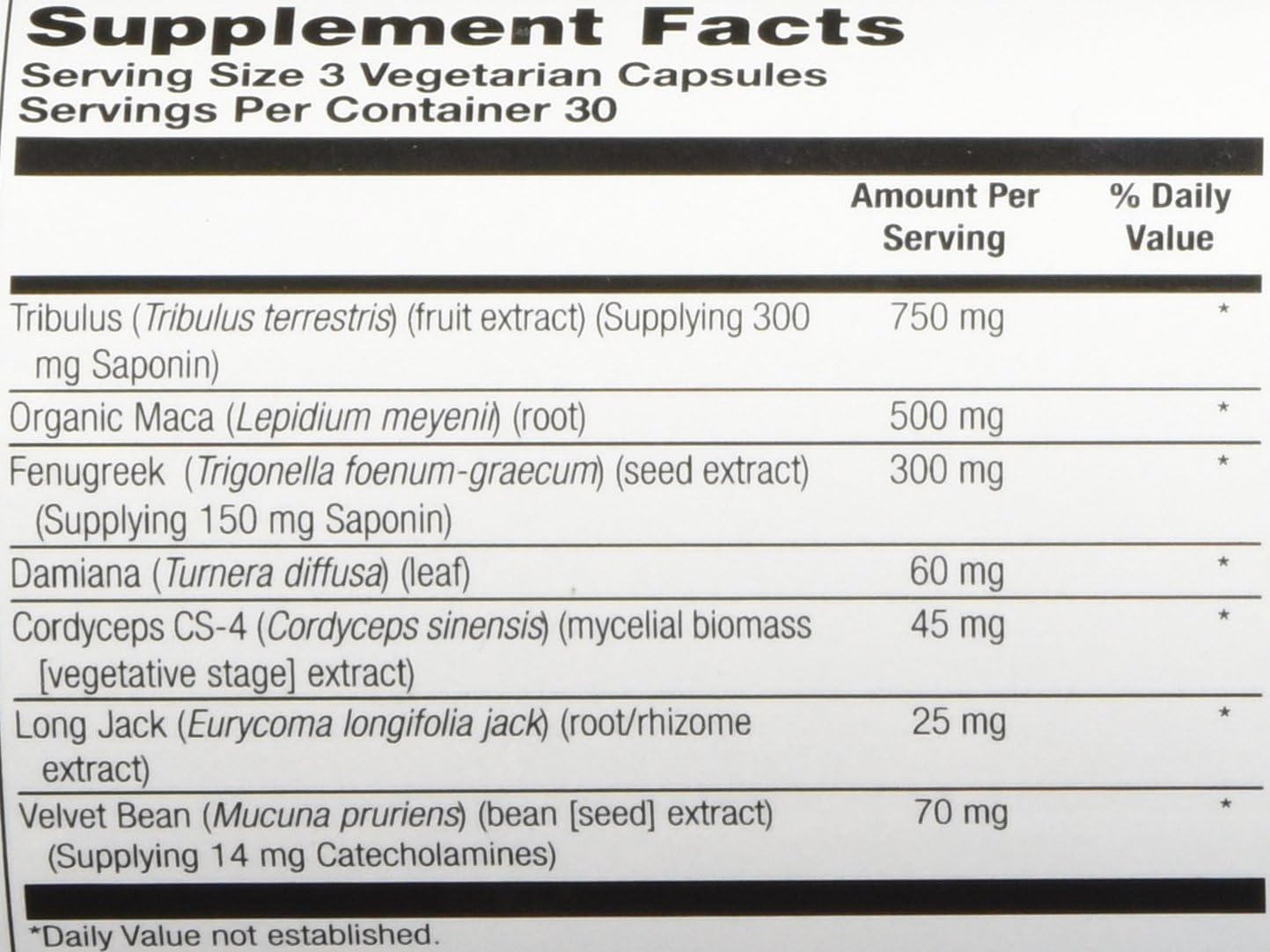 Natural Sport Tribulus/Maca/Fenugreek Supplement, 90 Count: Health & Personal Care