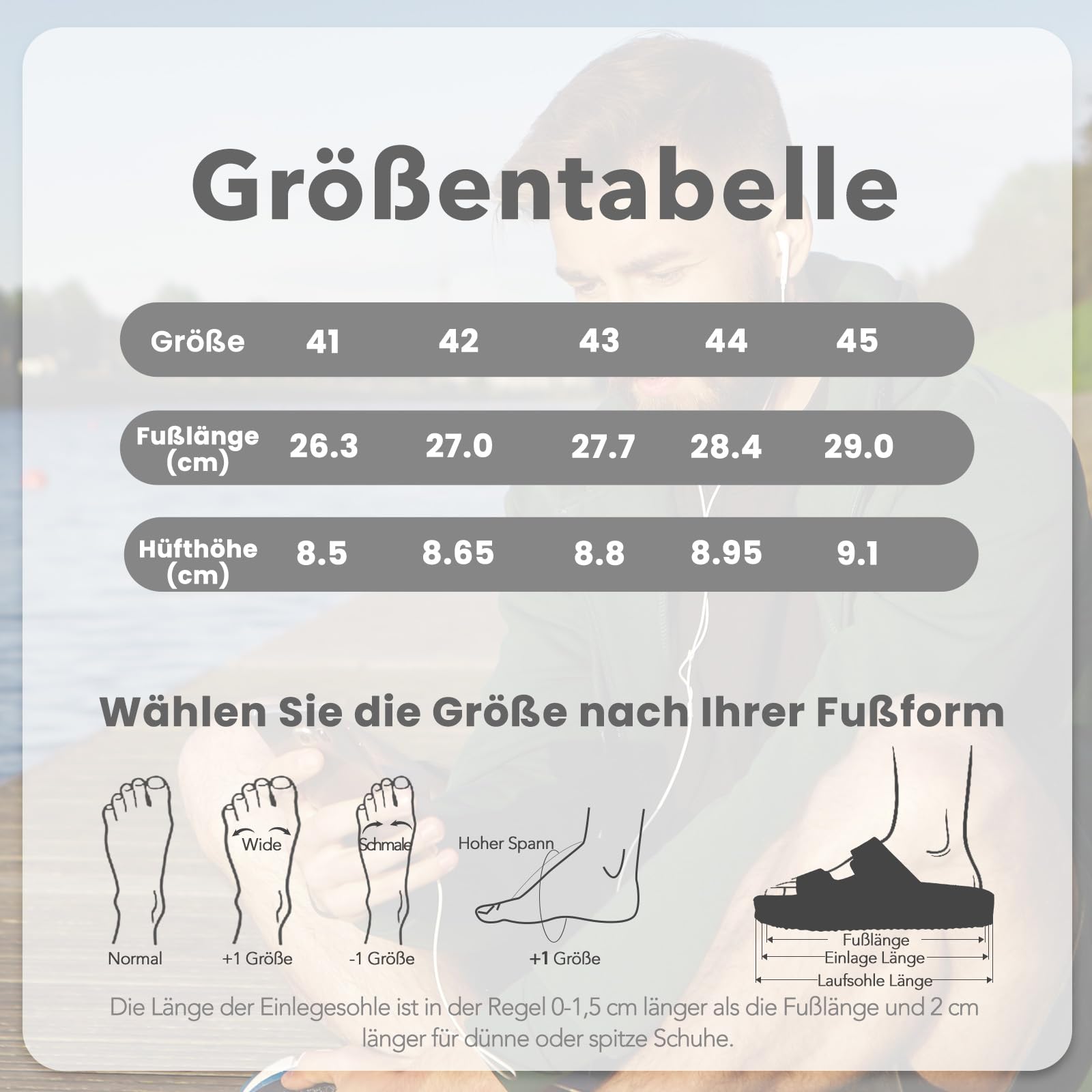 Pantoletten Herren Hausschuhe Schlappen Latschen Sandalen Schnallenriemen 6