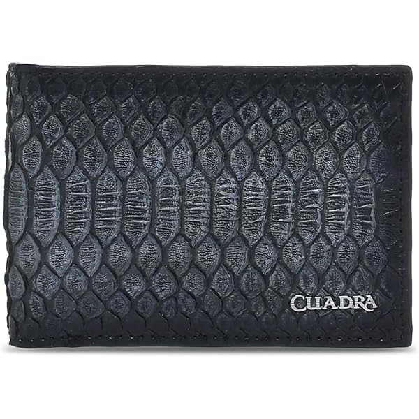 Amazon.com: Cuadra wallet for men in genuine stingray leather