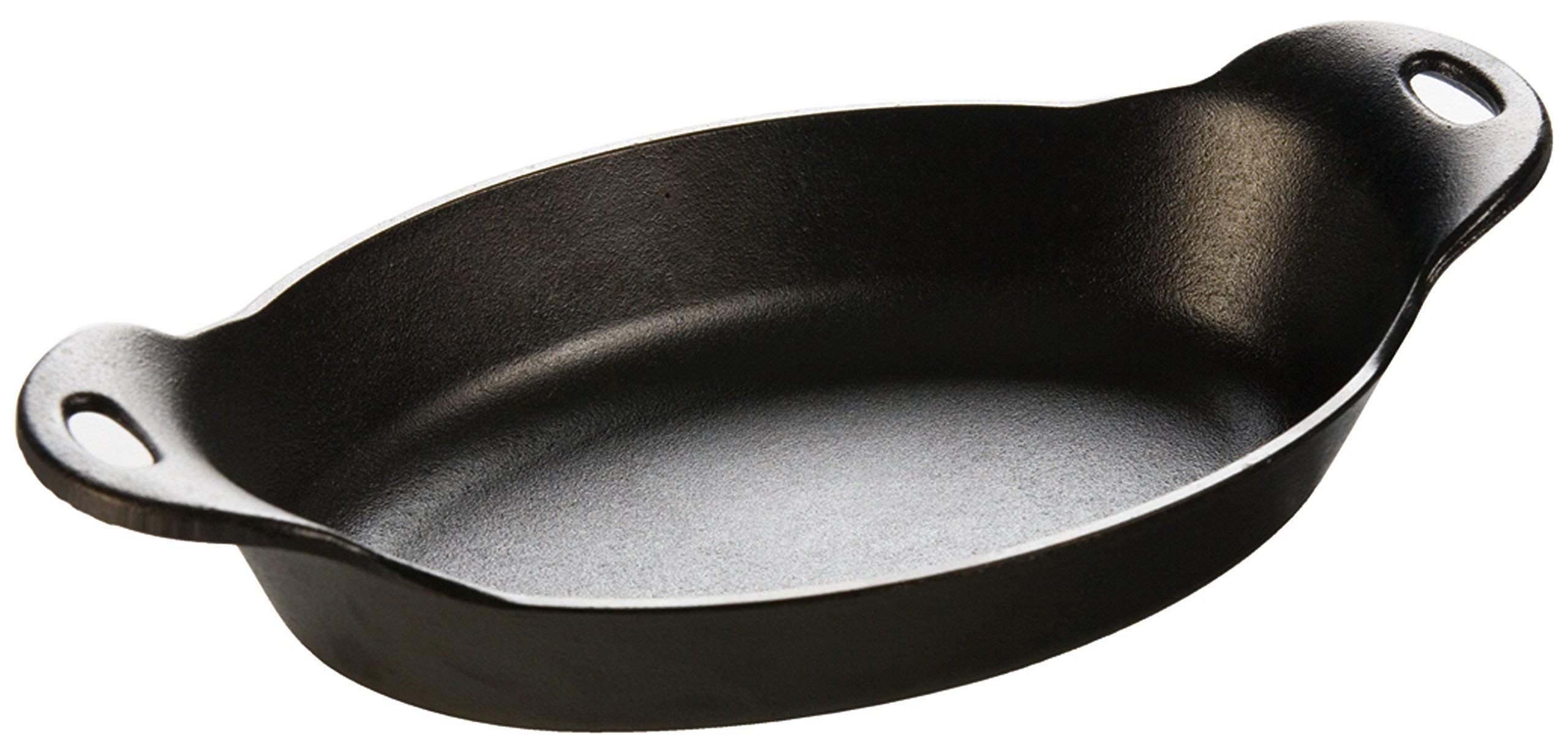 Lodge 1.06 litre / 36 ounce Heat-Treated Pre-Seasoned Cast Iron Oval Serving Dish