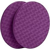 MBKHFLL Yoga Knee Guard 2 pieces, foam Pilates Knee Guard Yoga Knee Guard Support Round Pads Anti slip Fitness Anti slip Pads. Suitable for offices, homes, knees, elbows, wrists, and hands