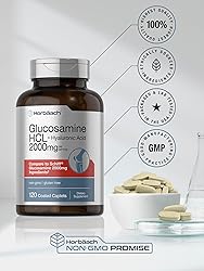 Horbäach Glucosamine HCL | with Hyaluronic Acid