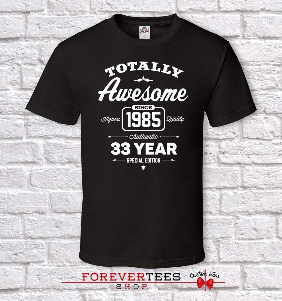 Totally Awesome Since 1985, 34th Birthday Gifts For , 34th Birthday Gift, 34th Birthday Ts