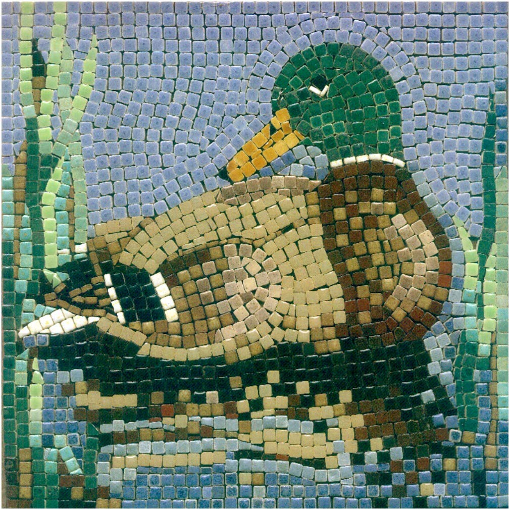 DIY Mosaic Art Kit Square 7inch 20cm Duck-2 — image 1