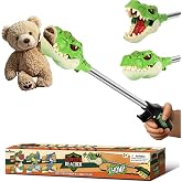 DINOBROS Dinosaur Pincher Toys for Age 3 and up Jurassic Dinosaurs T-Rex Grabber Toy Claw Robot Hand Snapper Dino Chomper Monster Reacher