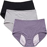 Panties for Women Over 60 70 Leak proof Ladies Underwear Washable