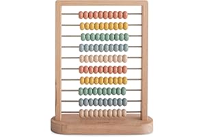 mushie Wooden Abacus | Kids 2 Years+ | Preschool Educational & Toddler Montessori Toy