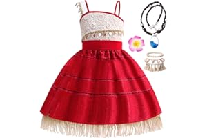 OFIHIDO Princess Costume for Girls,Princess Dress for Kids with Accessories,Halloween Costume for Girls Kids Dress Up