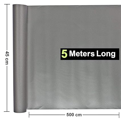 Buy riv International Multipurpose Textured Super Strong Anti Slip Mat Liner Size 45 X 500 Cm 5 Meter Roll Grey Online At Low Prices In India Amazon In