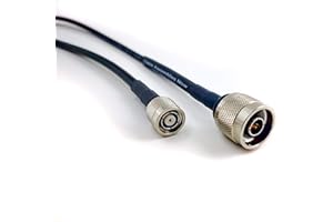 Cable Assemblies Now 3' Foot Coaxial Assembly Jumper with N-Male Connector (Side A) to RP TNC Male (Side B) Chosen by You, Us