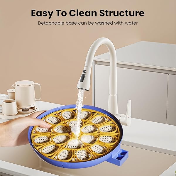 KANAD INCUBATORS FOR HATCHING EGGS, 18 EGG INCUBATOR WITH AUTOMATIC TURNING AND HUMIDITY CONTROL, DUAL TRAYS & AUTO WATER REFILL, 360° VIEW INCUBATOR FOR CHICKEN, DUCK, QUAIL EGGS