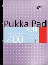 Pukka Pad A4 Refill Notepad 5 Pack 400 Pages 80GSM 4-Hole Margins view 9