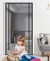 Rackbone Cat Screen Door 90x210 cm Reinforced Pet Proof Mesh Door Curtain view 4