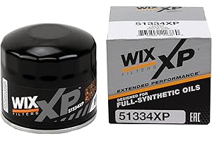 WIX 51334XP WIX XP Oil Filter Replacement, Built for Synthetic Oil - Compatible With Vehicles from Acura, Chevrolet, Dodge, Ford, Honda, Hyundai, Isuzu, Kia, Mercury, Mitsubishi and Subaru
