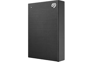 Seagate One Touch HDD with Password 5TB External Hard Drive – Black, for PC Laptop Mac and Chromebook, 6mo Mylio Photos and D