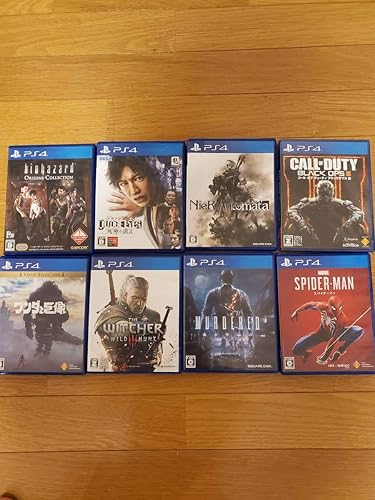 Amazon Ps4 ８本ソフトセット ジャッジアイズ ニーアオートマタ ウィッチャー3 おもちゃ ホビー