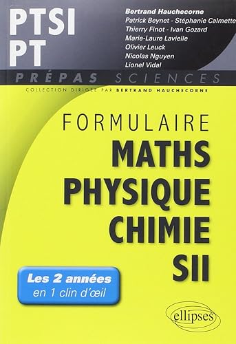Download Formulaire Maths Physique Chimie SII PTSI PT PDF