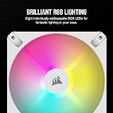 Corsair iCUE AR120 RGB Digital 120mm ARGB Fan White view 4
