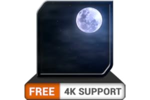 Cloudy Moon HD gratuit - ambiance romantique pour votre âme soeur sur votre téléviseur HDR 4K, votre téléviseur 8K et vos app