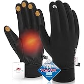 RIGWARL Waterproof Gloves for Cold Weather with 3M Thinsulate, Extreme Cold Winter Snow Glove 7 Layer Thermal Men Women/Youth