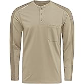 Bulwark FR Men's Flame Resistant Flex Knit Henley
