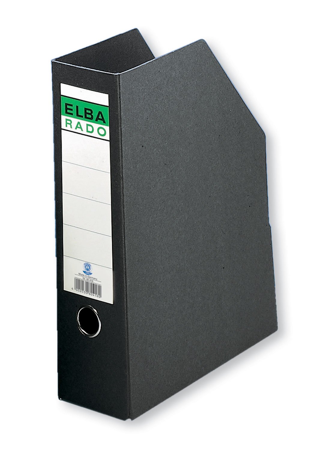 Elba 80418SW Magazine File made of Card for DIN A4 Black (RC)