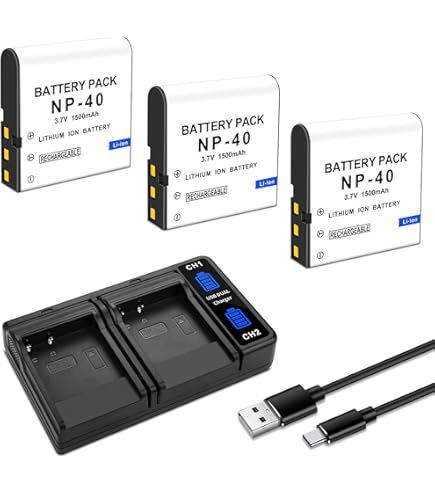Amazon.com : Sunny-room Micro USB Battery Charger for Casio Exilim