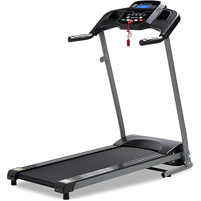 Produtos Best Choice Esteira el&eacute;trica dobr&aacute;vel de 800W, M&aacute;quina de exerc&iacute;cio de aptid&atilde;o motorizada para academia em casa, treinamento cardiovascular com rodas, chave de seguran&ccedil;a, sensor card&iacute;aco