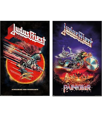 Judas Priest サイン入りポスター Judas Priest Poster - Masteez