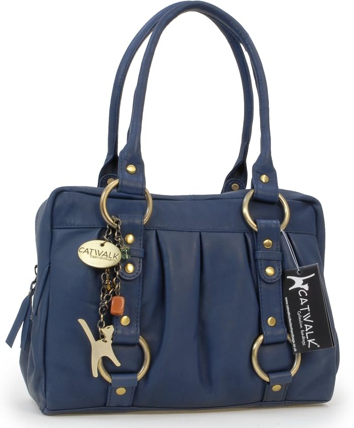 Sac Cabas Cuir Véritable Victoria Catwalk – Grand Format Travail & Quotidien – Bandoulière Amovible