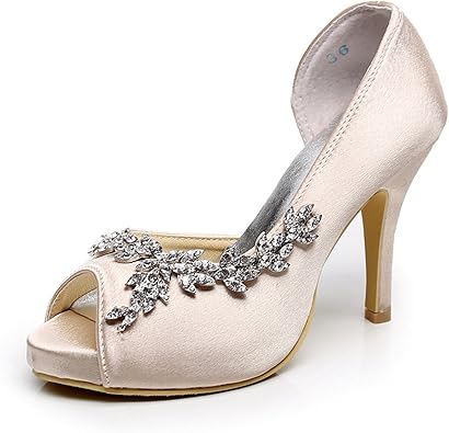 satin kitten heel shoes