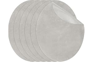 PATIKIL Iron-on Patches 11 x 14 cm, 6 Pack Oval Elbow Patches Knee Repair Patch Suede Fabric Appliques for Shirt Jeans Jacket